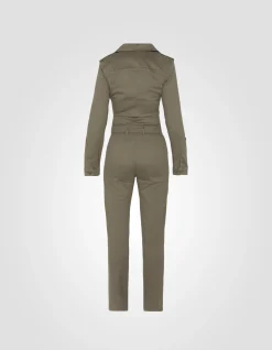Combinaison slim souple et confortable kaki clair - KAKI CLAIR