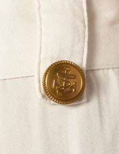 Combishort army légère blanc cassé - BLANC CASSÉ
