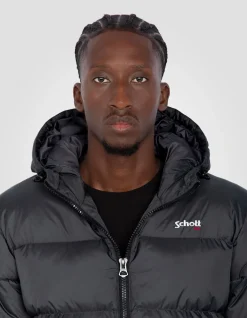 Doudoune anthracite à capuche - ANTHRACITE