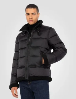 Doudoune bombardier noire - NOIR