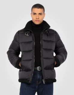 Doudoune bombardier noire - NOIR