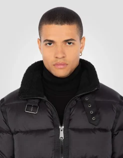 Doudoune bombardier noire - NOIR