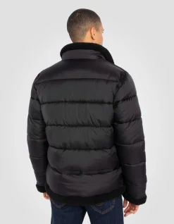 Doudoune bombardier noire - NOIR