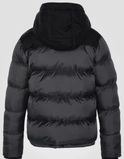 Doudoune à capuche anthracite enfant - ANTHRACITE