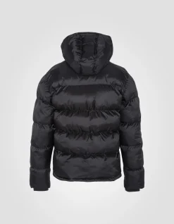 Doudoune noir à capuche - NOIR