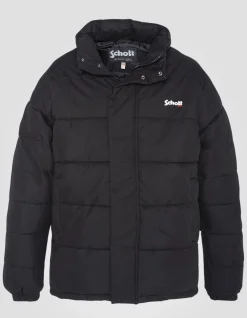 Doudoune noire oversize - NOIR