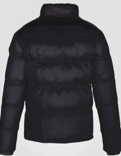 Doudoune noire unisexe, grande taille - NOIR