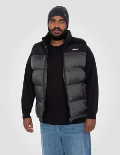 Doudoune sans manche anthracite unisexe, grande taille - ANTHRACITE