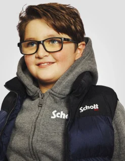 Doudoune sans manche bleu marine enfant - MARINE