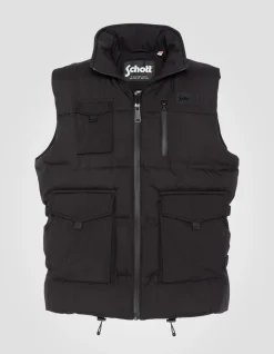 Doudoune utility noire sans manche - NOIR