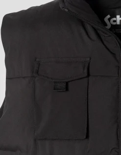 Doudoune utility noire sans manche - NOIR