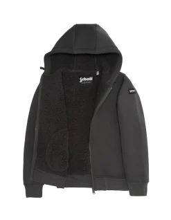 Gilet anthracite technique à capuche - ANTHRACITE