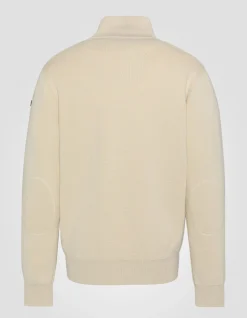 Gilet zippé militaire blanc - BLANC CASSÉ