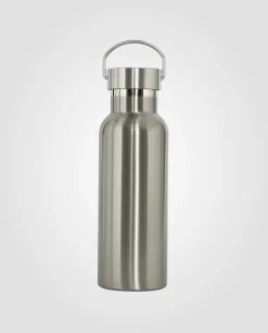 Gourde argentée Schott NYC® - ARGENTÉ