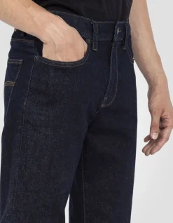 Jeans droit denim foncé - DENIM FONCÉ