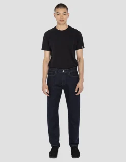 Jeans droit denim foncé - DENIM FONCÉ
