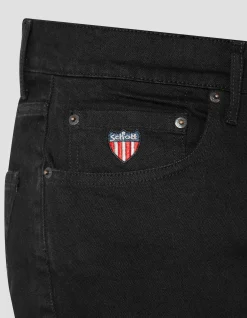 Jeans droit noir - NOIR