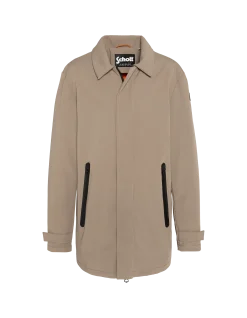 Manteau technique beige déperlant - BEIGE
