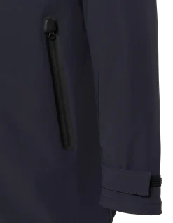 Manteau technique bleu marine foncé déperlant - MARINE FONCÉ