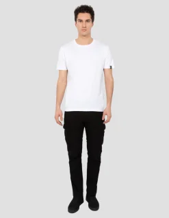 Pack de 2 t-shirts basiques blanc et noir - BLANC/NOIR