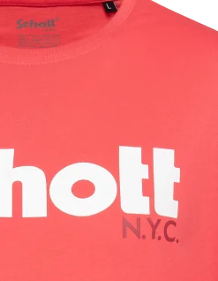 Pack de 2 t-shirts logo bleu ciel et corail - BLEU CIEL/CORAIL