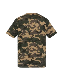 Pack de 2 t-shirts logo camo kaki et noir - CAMO KAKI/NOIR
