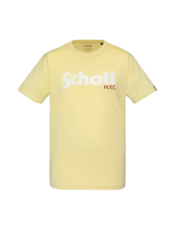 Pack de 2 t-shirts logo jaune et vert pastel - JAUNE PASTEL/VERT PASTEL
