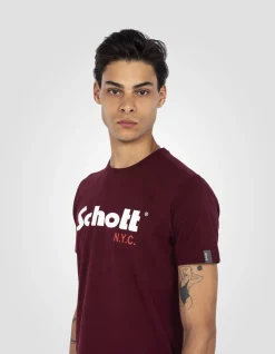 Pack de 2 t-shirts logo kaki et bordeaux - KAKI/BORDEAUX