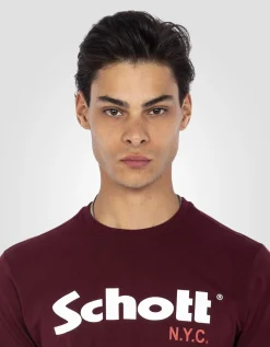 Pack de 2 t-shirts logo kaki et bordeaux - KAKI/BORDEAUX