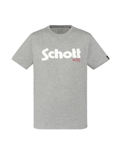 Pack de 2 t-shirts logo noir et gris chiné - NOIR/GRIS CHINÉ