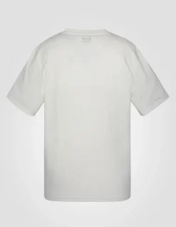 Pack de 2 t-shirts noir et blanc à col rond en coton biologique - NOIR/BLANC CASSÉ