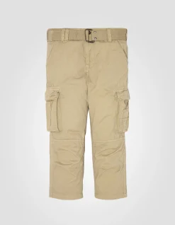 Pantacourt beige clair - BEIGE CLAIR