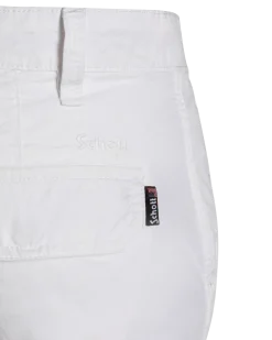 Pantacourt blanc cargo multipoches - BLANC