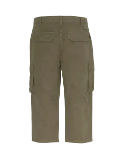 Pantacourt kaki cargo multipoches - KAKI
