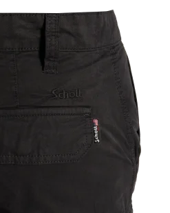Pantacourt noir cargo multipoches - NOIR