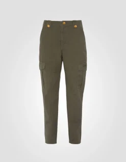 Pantalon army kaki multipoches - KAKI