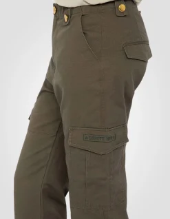 Pantalon army kaki multipoches - KAKI