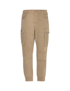 Pantalon beige multipoches - BEIGE