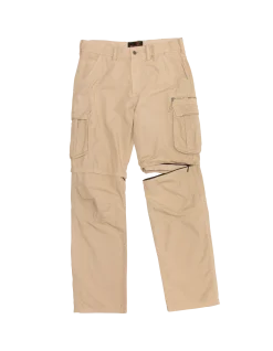 Pantalon cargo beige 2 en 1 - BEIGE