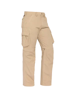 Pantalon cargo beige 2 en 1 - BEIGE