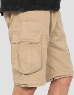 Pantalon cargo beige 2 en 1 - BEIGE