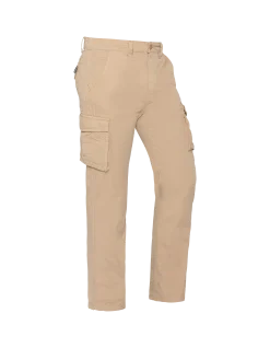 Pantalon cargo beige multipoches - BEIGE