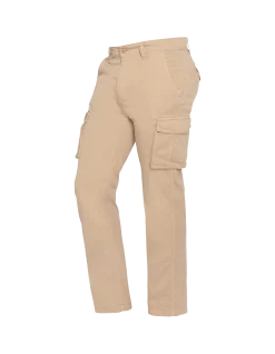 Pantalon cargo beige multipoches - BEIGE