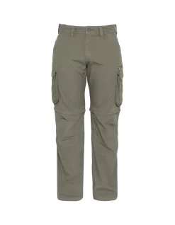 Pantalon cargo gris/vert 2 en 1 - GRIS/VERT