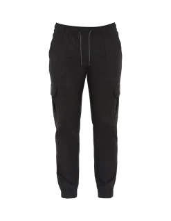 Pantalon cargo-jogger noir - NOIR