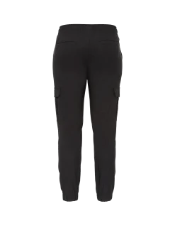 Pantalon cargo-jogger noir - NOIR