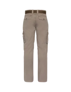 Pantalon cargo kaki multipoches