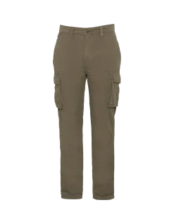 Pantalon cargo kaki multipoches - KAKI