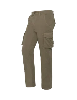 Pantalon cargo kaki multipoches - KAKI