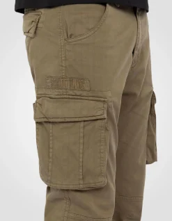 Pantalon cargo kaki multipoches - KAKI